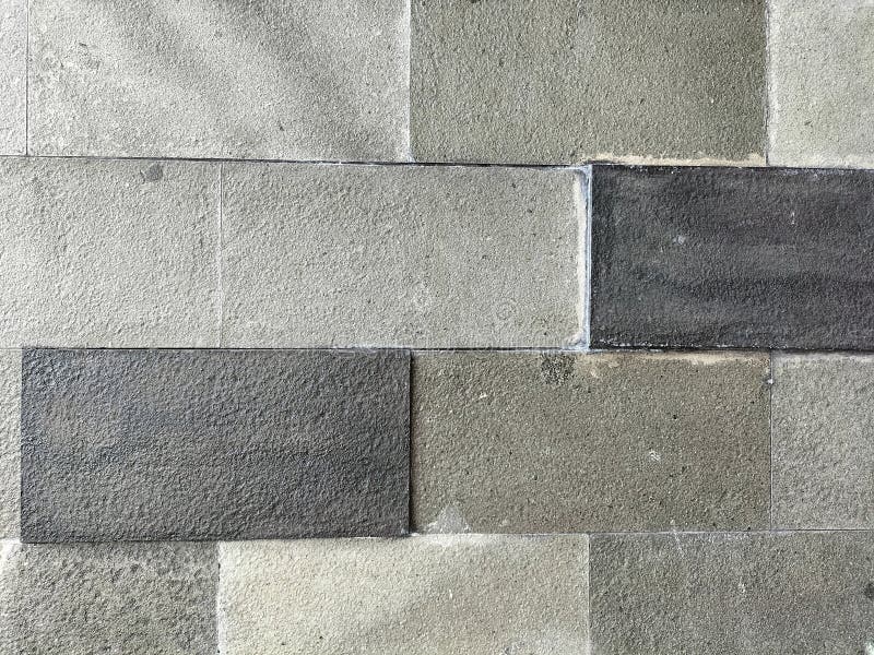 Immagine di parete in pietra con un design semplice