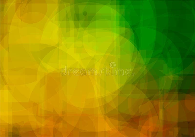 Immagine di sfondo giallo, arancione e verde astratto