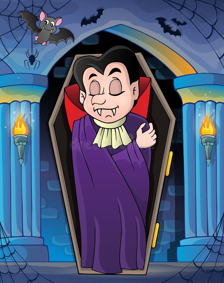 Immagine 4 di tema del vampiro royalty illustrazione gratis Immagine 4 di tema del vampiro royalty illustrazione gratis
