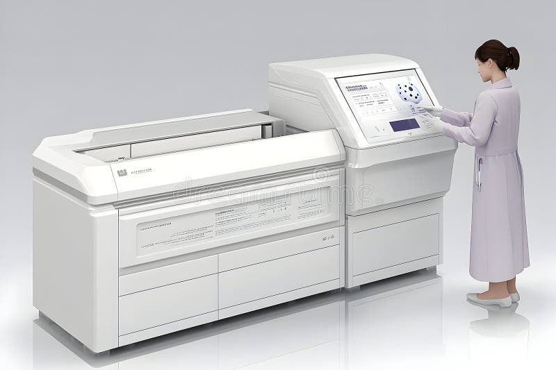 Immagine dispositivo medicale generata dall'AIG royalty illustrazione gratis