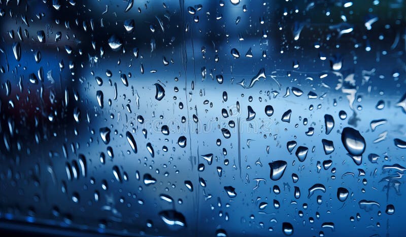 Immagine generativa dell'aria con caduta d'acqua illustrazione di stock