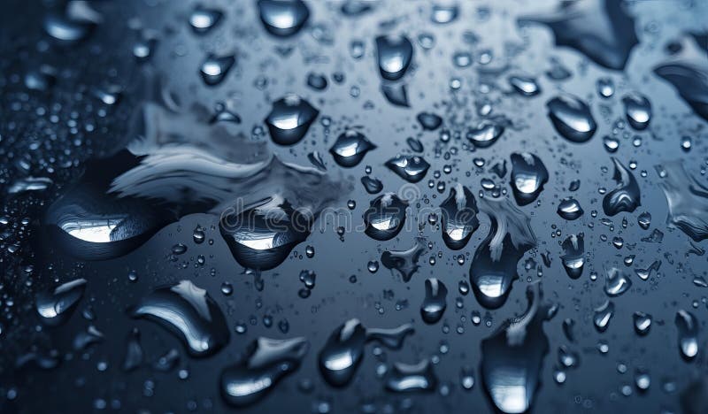 Immagine generativa dell'aria con caduta d'acqua royalty illustrazione gratis