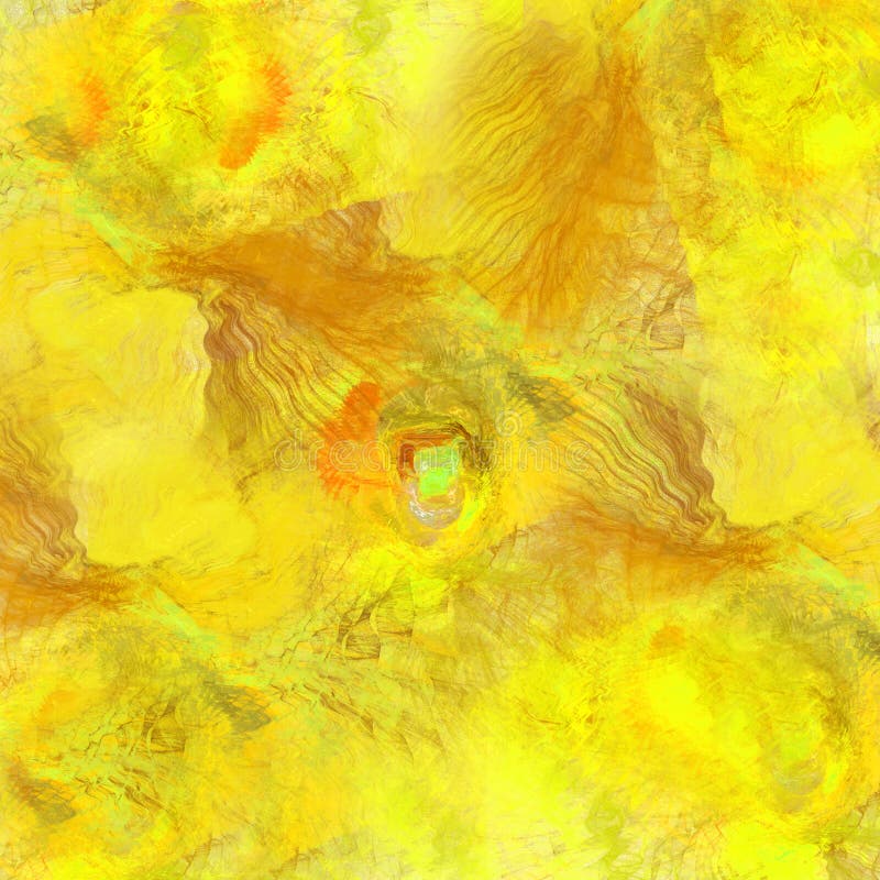 Immagine astratta di caos giallo illustrazione di stock