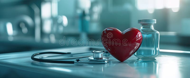 Immagine medica generata dall'AIG : Salute cardiaca royalty illustrazione gratis