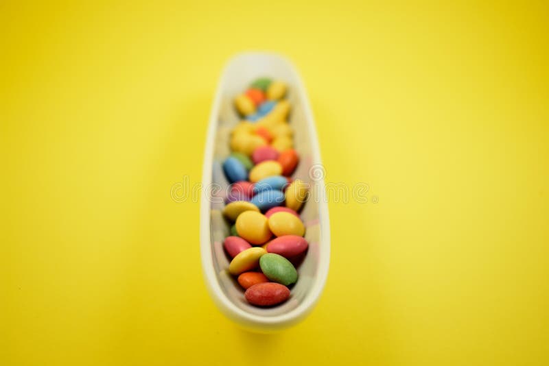 Immagini di riserva delle lenticchie variopinte immagine stock