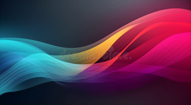 Immergersi nella bellezza di sfondi 4k illustrazione di stock