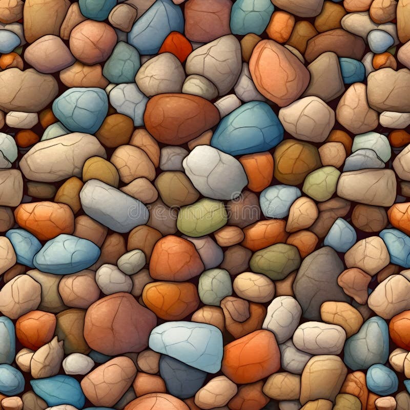 Immergersi in un mondo artistico con uno sfondo impressionante illustrazione di stock