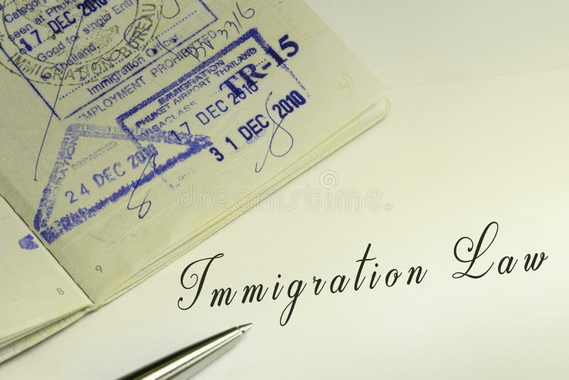 Immigration law stock photo Immigration law stock photo