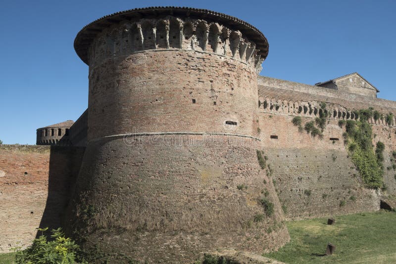 Imola Bologna, Italia El Castillo Foto de archivo Imagen de bolonia