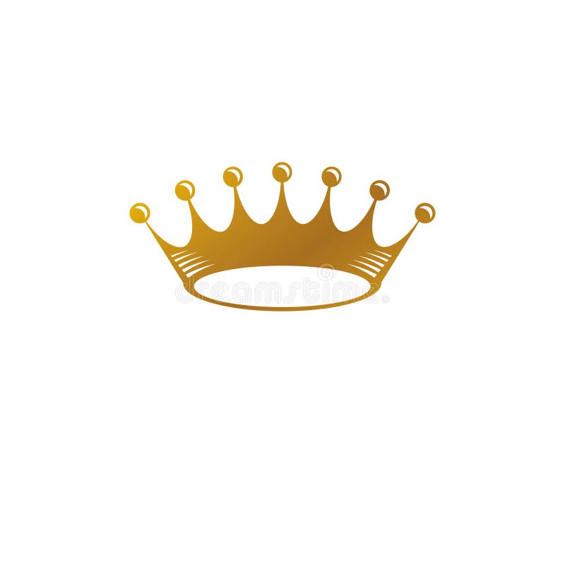 Download Imperial Crown Vector Illustration. Heraldic Vintage Logo ...