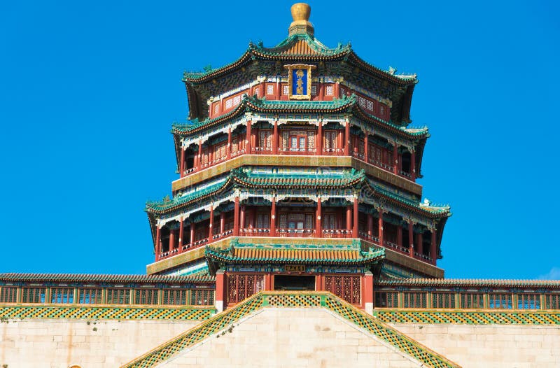 Imperial Summer Palace in Beijing royalty free stock images Imperial Summer Palace in Beijing royalty free stock images