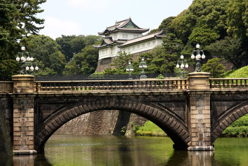 Imperialistisk japan slott tokyo