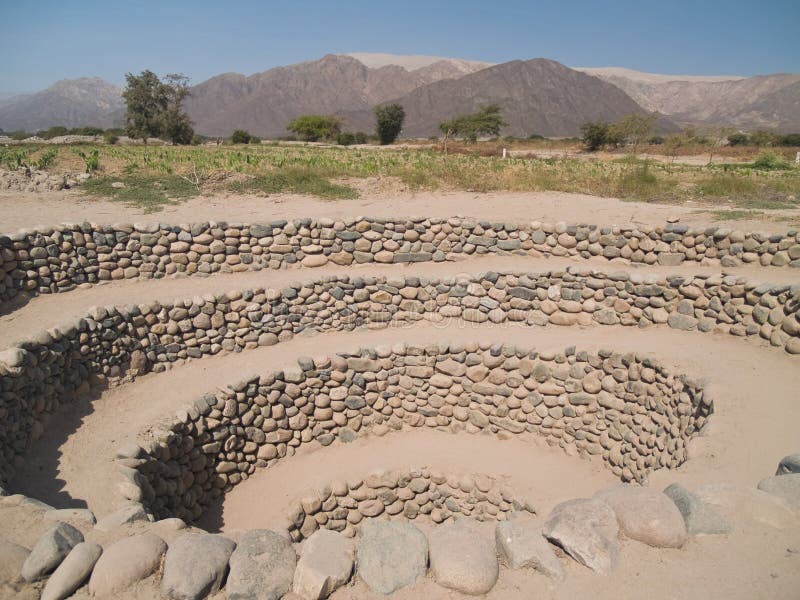 Impianto di irrigazione antico di Nazca