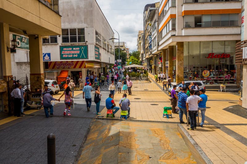 Important city landmark located in the main square Plaza Bolivar of Armenia,  Colombia – Stock Editorial Photo © pxhidalgo #75357305