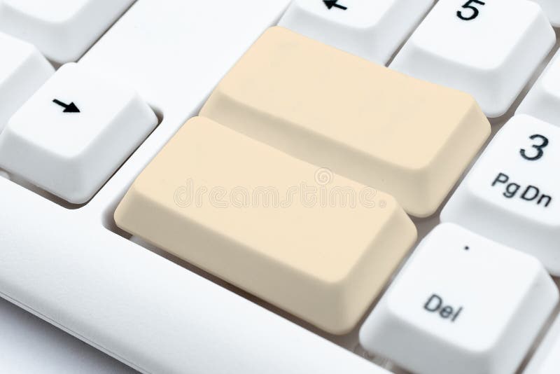 Important Messages Written On Keyboard Buttons With Pen Placed Between Them. Crutial Informations Presented On Pc Keys