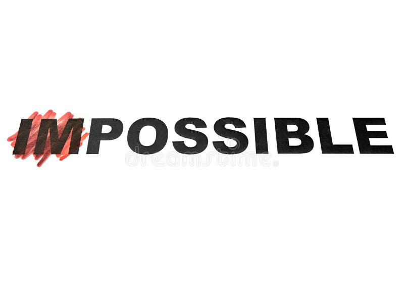 Impossible is possible. Possible possible текст