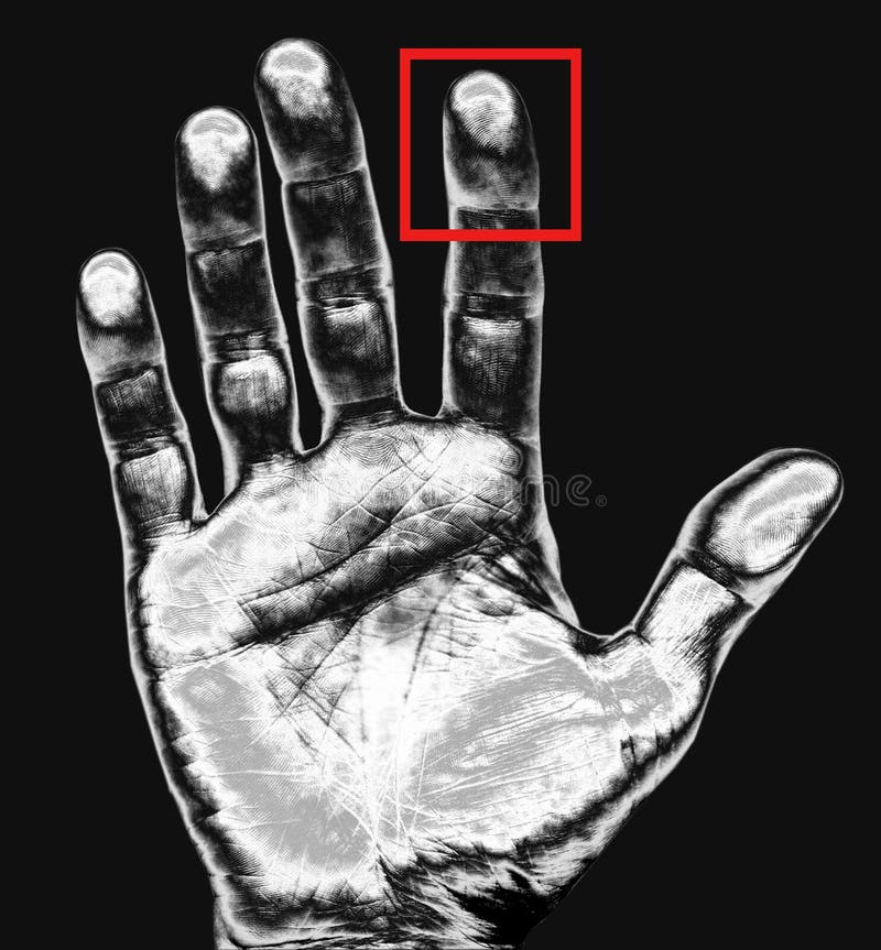 Impresión de la mano Impresión de la mano