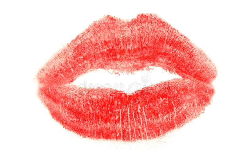Impression de ses languettes du baiser. images stock Impression de ses languettes du baiser. images stock