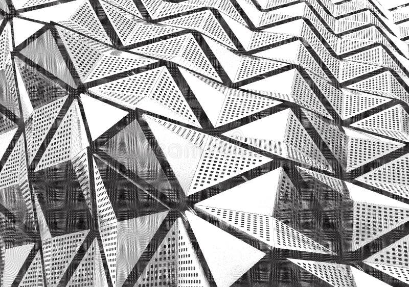 Impression monochrome, effet gravé, géométrique, géométrique, géométrique, géométrique, géométrique, géométrique et moderne, abst photos libres de droits Impression monochrome, effet gravé, géométrique, géométrique, géométrique, géométrique, géométrique, géométrique et moderne, abst photos libres de droits