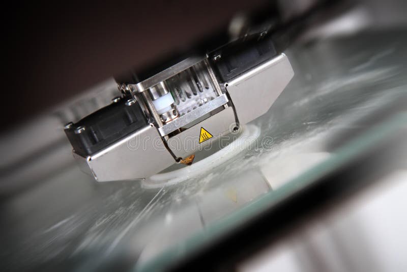 Imprimantă 3d stock image