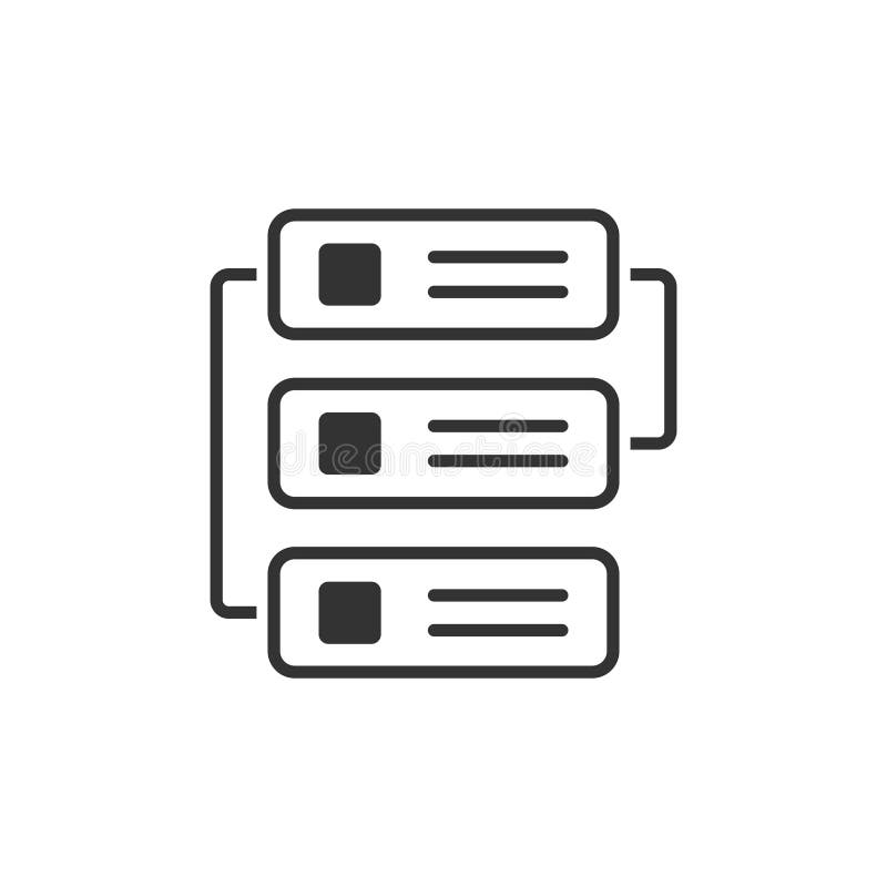 Improvement icon in flat style. Efficiency vector illustration on white isolated background. Productivity business concept royalty free illustration Improvement icon in flat style. Efficiency vector illustration on white isolated background. Productivity business concept royalty free illustration
