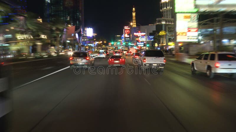 Impulsión de la noche de Vegas