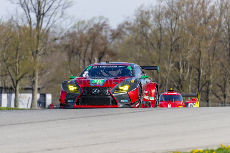 IMSA: Maj 04 Acura sportbilutmaning arkivbild IMSA: Maj 04 Acura sportbilutmaning arkivbild