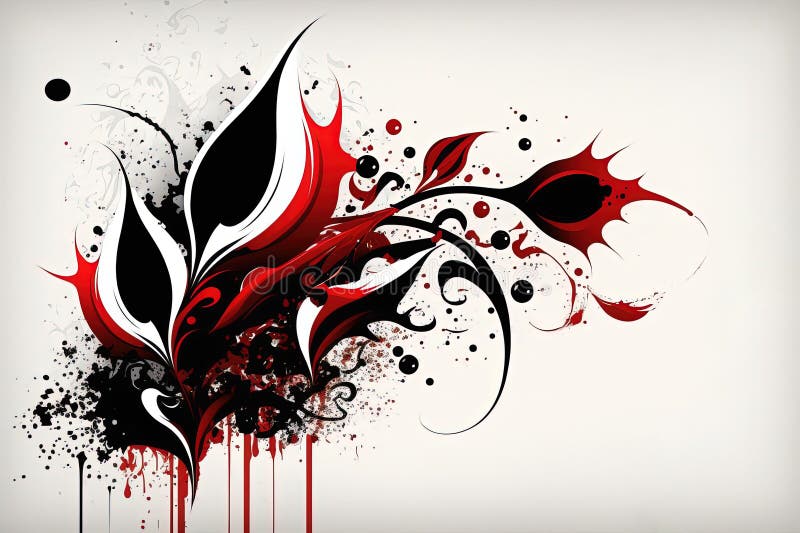 Imágenes de pimientos feroces en rojo y blanco libre illustration