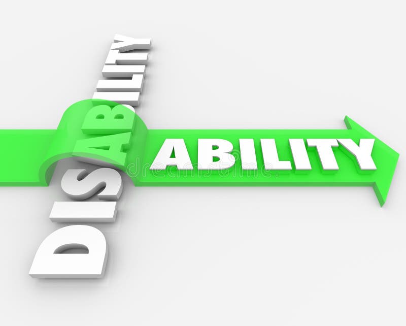 A positive attitude and determination can help you overcome your disability and turn a challenge, obstacle or adversity into a new ability. A positive attitude and determination can help you overcome your disability and turn a challenge, obstacle or adversity into a new ability