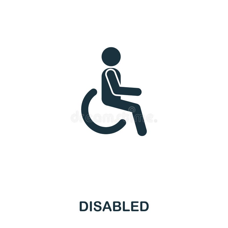 inaktiverad symbol Linje stilsymbolsdesign Ui Illustration av den rörelsehindrade symbolen pictogram som isoleras på vit Ordna ti vektor illustrationer inaktiverad symbol Linje stilsymbolsdesign Ui Illustration av den rörelsehindrade symbolen pictogram som isoleras på vit Ordna ti vektor illustrationer