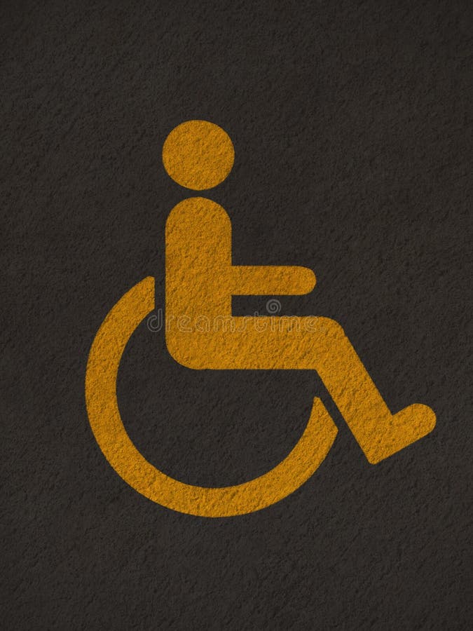 Disabled sign use for background. Disabled sign use for background