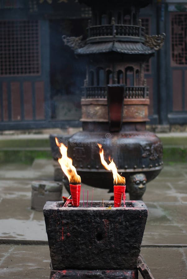 Incense burning stock photo. Image of generic, burner 6667614