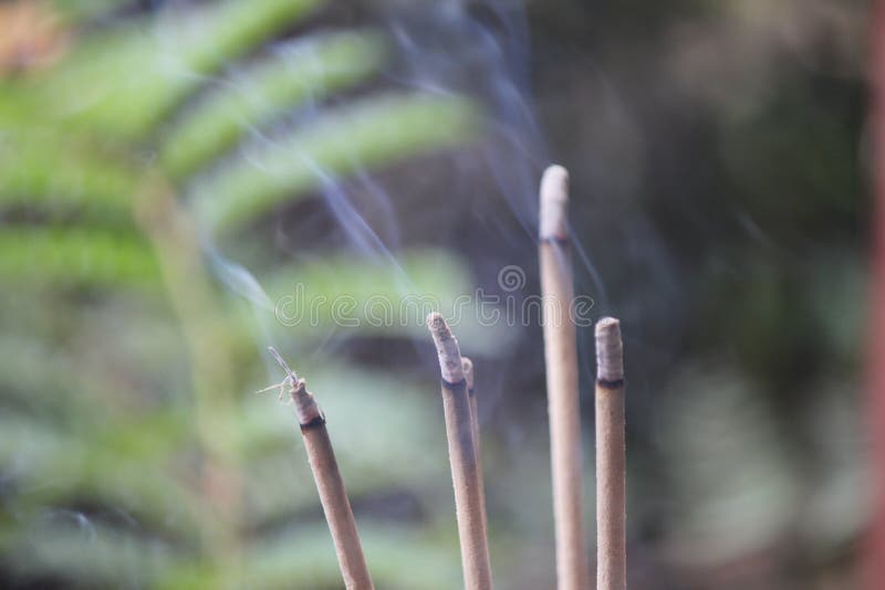 Incense burning stock photo. Image of black, aroma, asian 181668542