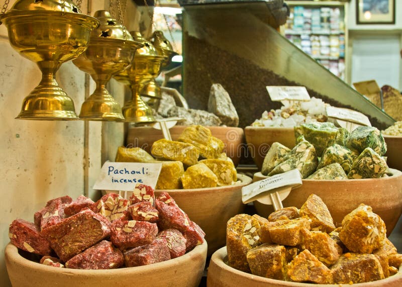 Incense for Sale stock photo. Image of quarter, arabic 15660100