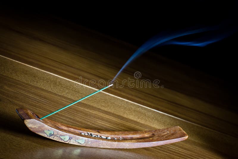 Incense On Wood Picture. Image 21380707
