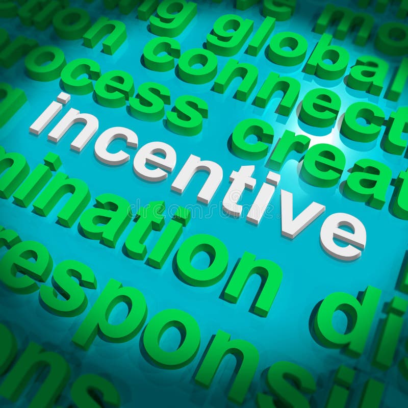Incentive Word Money Ball Encouragement Buy Sell More Stock