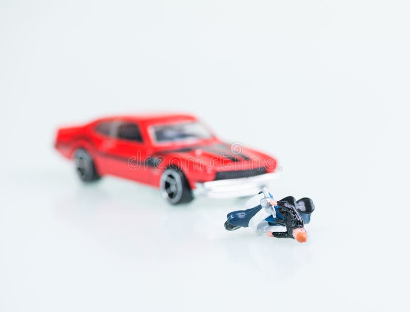 Incidente stradale fotografia stock