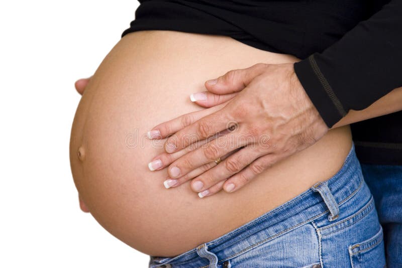 Close up of pregnant woman. Close up of pregnant woman