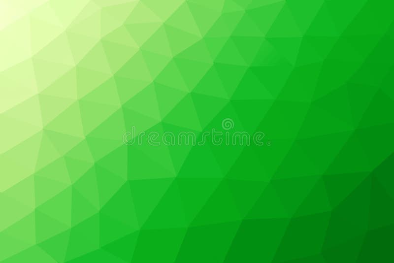 Inclinação verde formado por triângulos ilustração stock Inclinação verde formado por triângulos ilustração stock