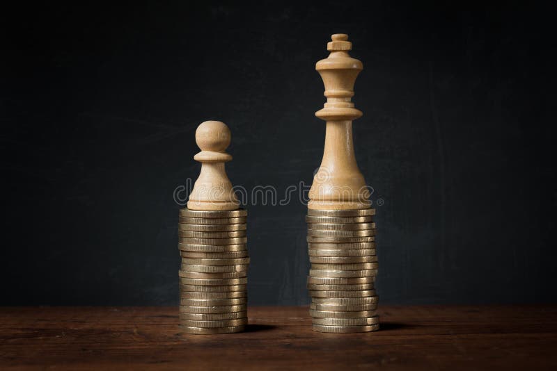 Income differences between rich and poor stock images Income differences between rich and poor stock images
