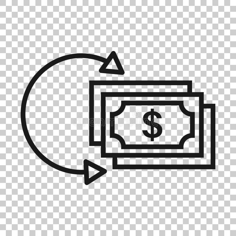 Income Increase Strategy Icon On White Background. Flat Style