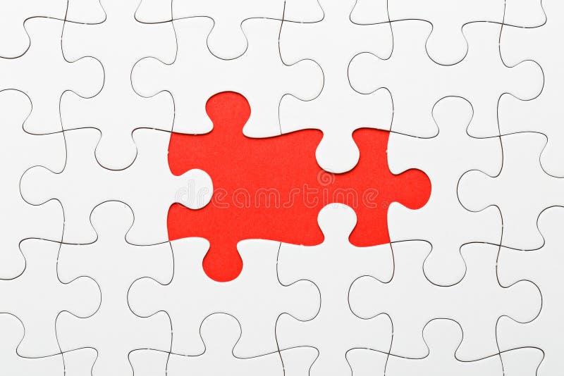 Incomplete Puzzle With One Piece Missing To Complete It There Are Two Pieces  Next To Each Other But Only One Of Them Is The Right One Business Teamwork  Choosing Copy Space Stock Photo - Download Image Now - iStock