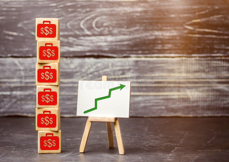 Increase company budget and income. Profit growth. Salary increase. Successful business. Wealth. Budget planning. Expenses concept stock photography Increase company budget and income. Profit growth. Salary increase. Successful business. Wealth. Budget planning. Expenses concept stock photography