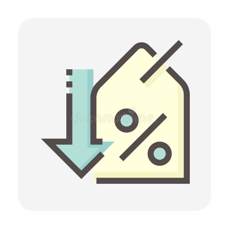 Discount sale or price tag vector design. That icon, sign or symbol to offer promotion, special price reduction or percent off. Element for label, sticker, badge, banner and template. 48x48 pixel. n. Green pixel code background vectors