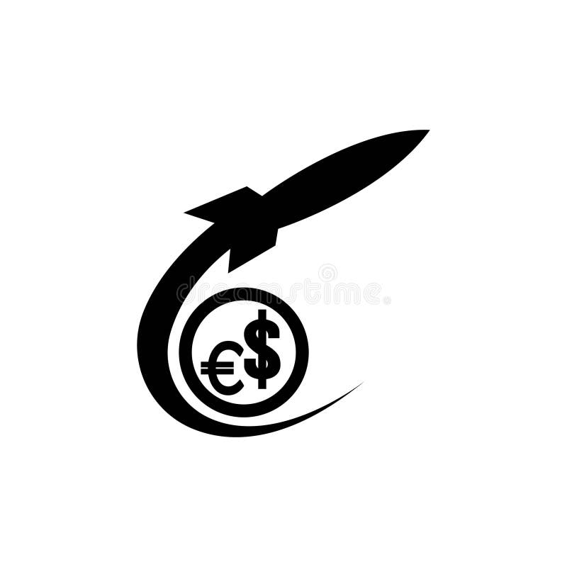Increase or decrease in dollar or euro currency,icon vector illustration design. Cash financial growth decrease vectors