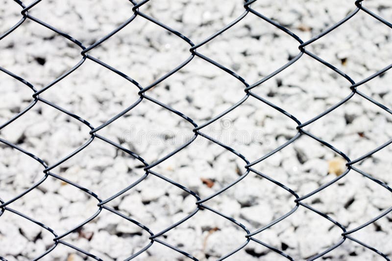 Incrocio del filo di acciaio per la parete fotografia stock libera da diritti