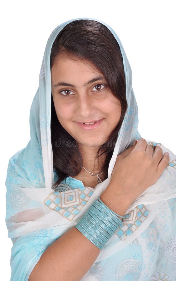 indaian punjabiby för flicka royaltyfri foto indaian punjabiby för flicka royaltyfri foto