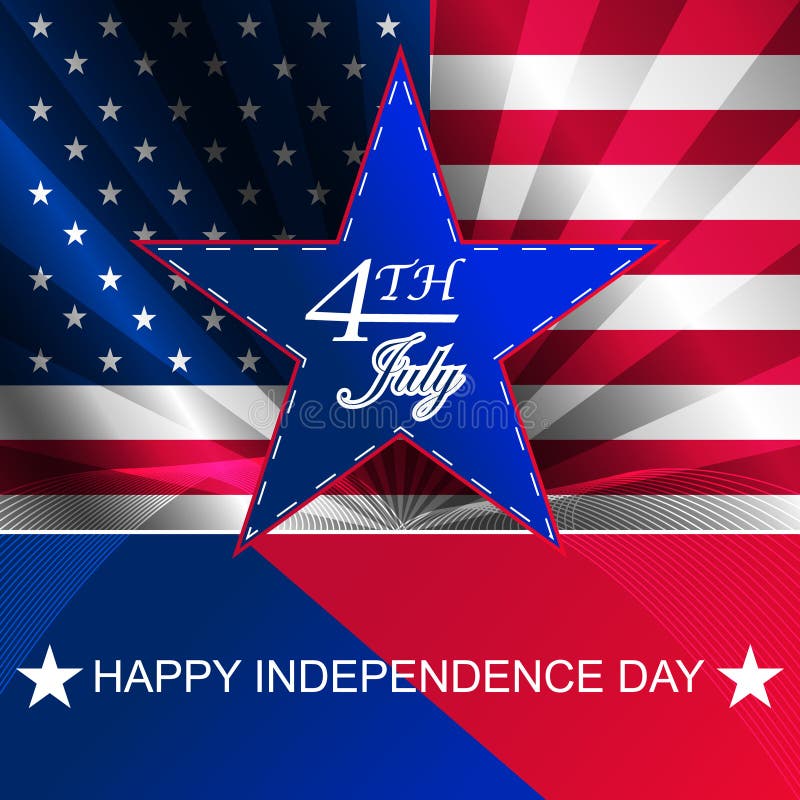 Independence Day, Background Stock Vector - Illustration of grunge