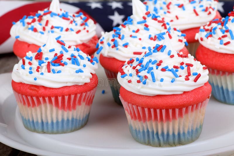 Independence Day Cupcakes