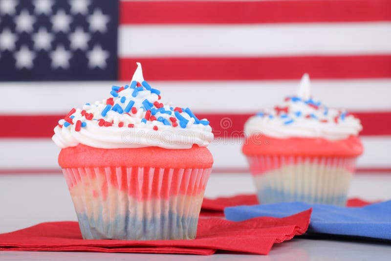 Independence Day Cupcakes